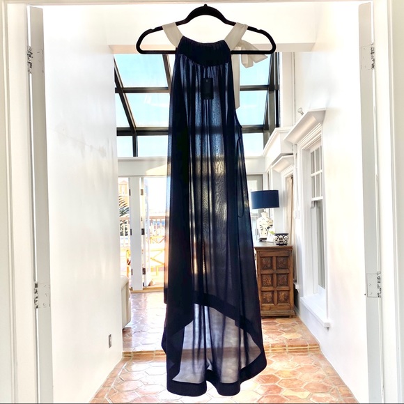 NWT Ted Baker Navy Beach Cover Up - Picture 3 of 5